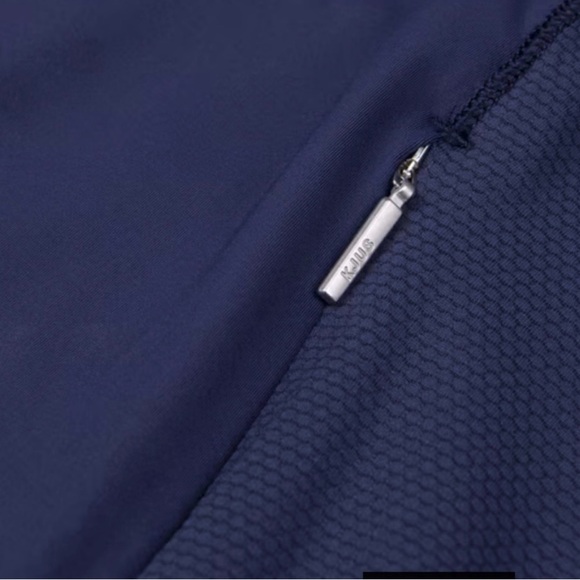 KJUS Scotscraig Women’s Navy Long Sleeve Polo Golf Dress NWT 38/Med - Picture 3 of 11